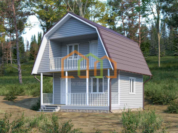 Каркасный дом 6х6